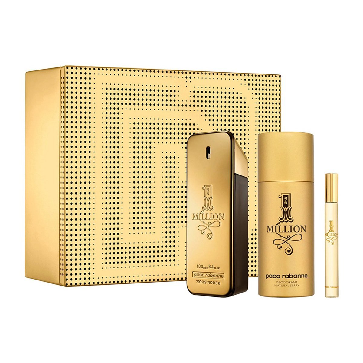 Paco Rabanne 1 Million Deluxe Gift Set For Men